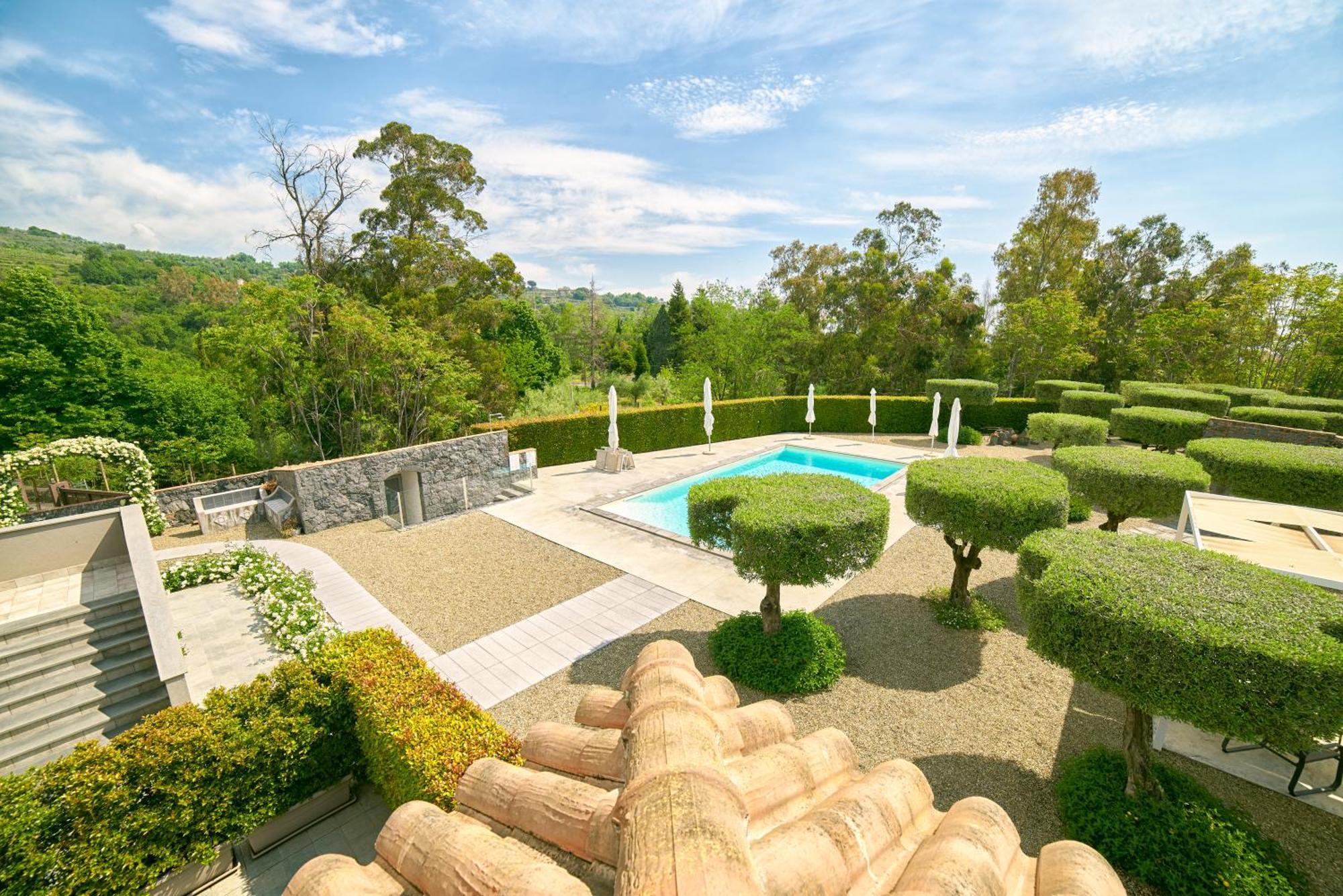 Il Casale Di Monacella Aparthotel Santa Venerina Eksteriør bilde